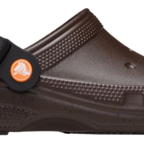 Crocs Unisex Classic Work Clog Slip Resistant Coffee Brown Size Women 8 / Men 6 - Picture 2 of 4